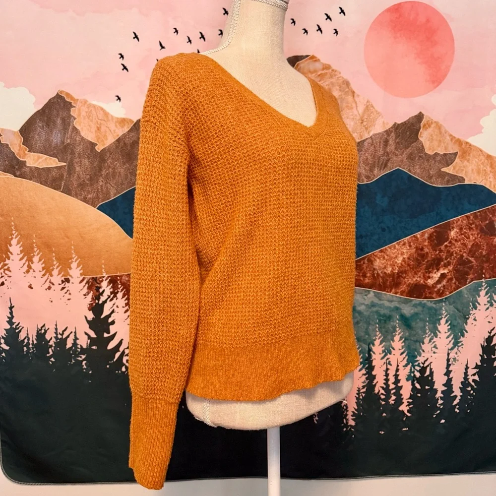 Maeve | Anthro Cross-Back Knit Sweater - Picture 3 of 10